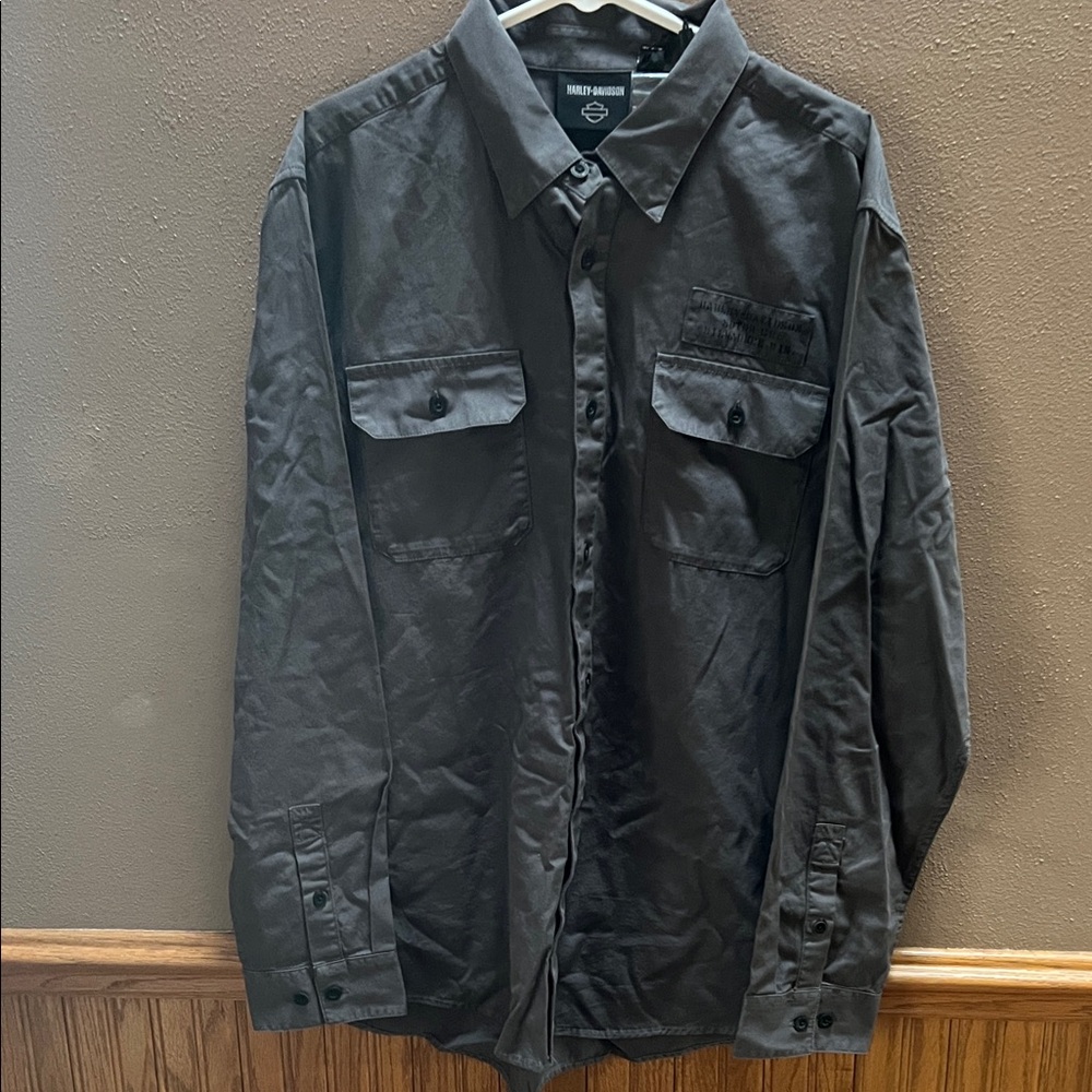 Harley-Davidson Black Shirt Jacket